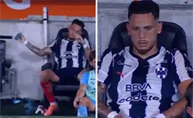Lucas Ocampos explota y hace berrinche en el Monterrey vs Juárez