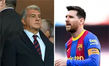 Todo mal en Barcelona: Acusan a Joan Laporta de hacer enojar a Lionel Messi Todo mal en Barcelona: Acusan a Joan Laporta de hacer enojar a Lionel Messi