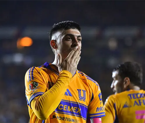 Juan Brunetta de goleador de Tigres a YouTube (Getty Images) Juan Brunetta de goleador de Tigres a YouTube (Getty Images)