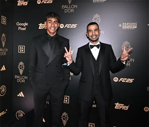 El papá de Lamine Yamal generó severas críticas por burlarse del Real Madrid en pleno Clásico. Getty Images