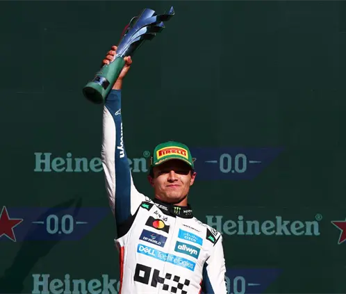 Lando Norris lidera de principio a fin y gana el GP de México Lando Norris lidera de principio a fin y gana el GP de México