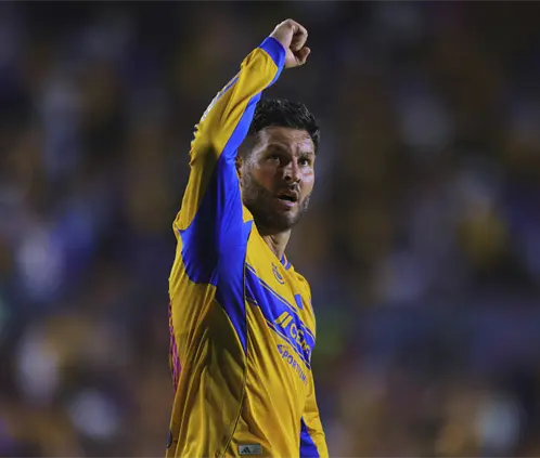 André-Pierre Gignac de Tigres está a un gol de ingresar al TOP 10 de máximos goleadores de la Liga MX. Ricardo Rodríguez. André-Pierre Gignac de Tigres está a un gol de ingresar al TOP 10 de máximos goleadores de la Liga MX. Ricardo Rodríguez.