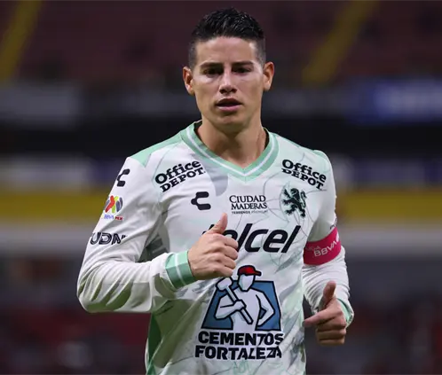 La visita de James Rodríguez al Estadio Azul será el gran atractivo del América vs. León. Getty Images La visita de James Rodríguez al Estadio Azul será el gran atractivo del América vs. León. Getty Images
