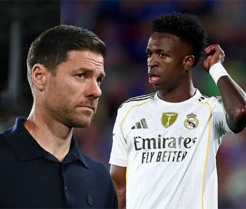 Vinícius Jr. al descubierto: Se revela qué le dijo a Xabi Alonso (Photo by Denis Doyle/Getty Images) Vinícius Jr. al descubierto: Se revela qué le dijo a Xabi Alonso (Photo by Denis Doyle/Getty Images)