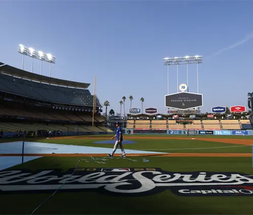 El Dodgers Stadium será el escenario de la Serie Mundial. Getty Images El Dodgers Stadium será el escenario de la Serie Mundial. Getty Images
