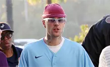 Justin Bieber sufre en la Serie Mundial por culpa del amor Justin Bieber sufre en la Serie Mundial por culpa del amor