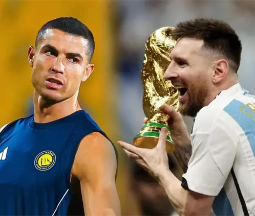 Lionel Messi olvida a Cristiano Ronaldo y nombra a los GOATs del deporte (Foto: @Cristiano (IG)) Lionel Messi olvida a Cristiano Ronaldo y nombra a los GOATs del deporte (Foto: @Cristiano (IG))