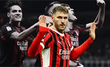 Santiago Giménez en peligro de empatar récord negativo con el AC Milan