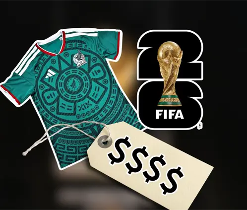 Habrá que romper el cochinito para comprar el jersey mundialista del Tricolor (Especial) Habrá que romper el cochinito para comprar el jersey mundialista del Tricolor (Especial)